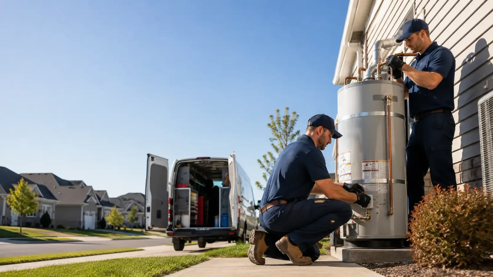 Water Heater Installation in Sterling, ND